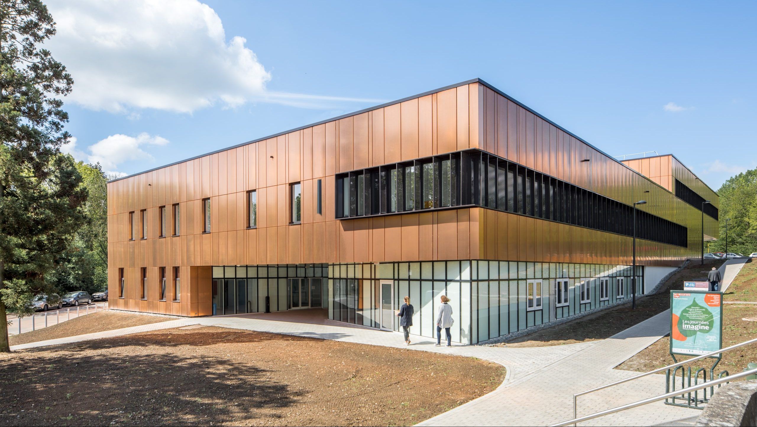 Hôpital psychiatrique du Beau Vallon Namur Lemaire Ingénieurs
