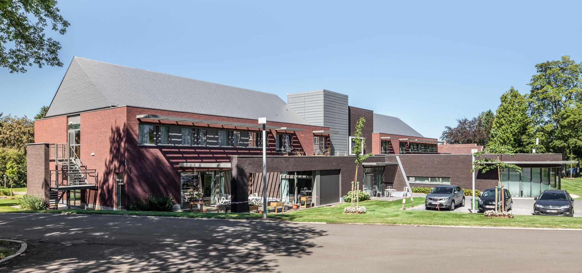 Hôpital psychiatrique du Beau Vallon Namur Lemaire Ingénieurs