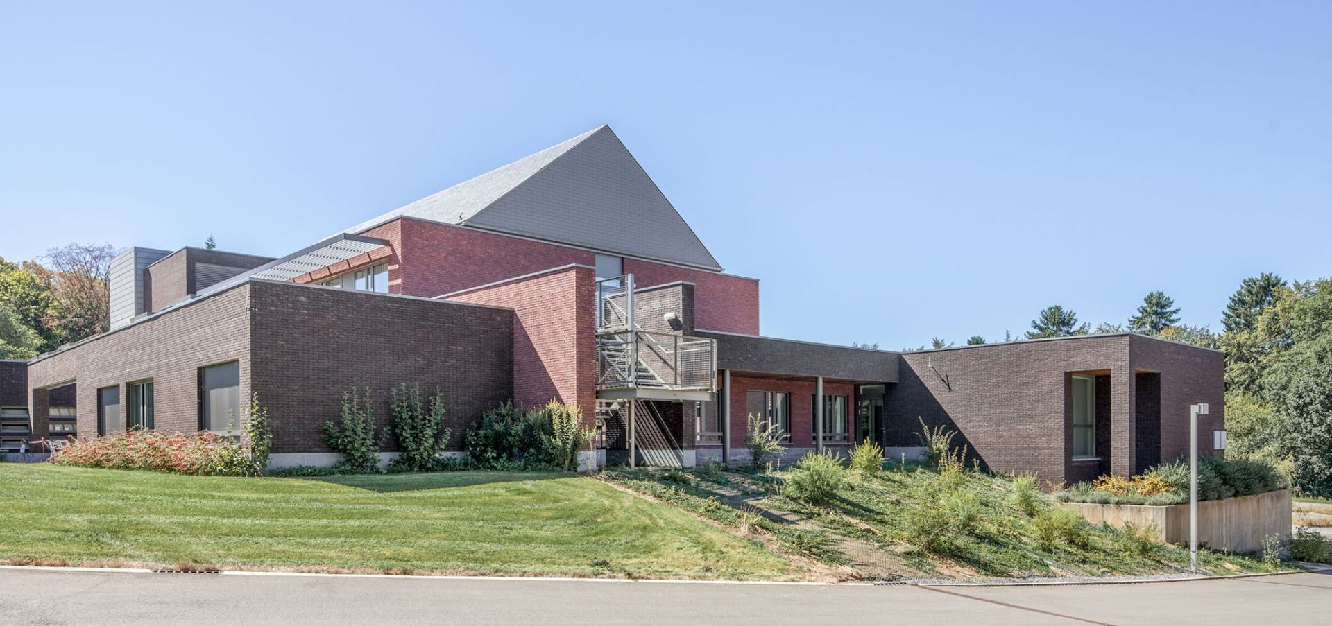 Hôpital psychiatrique du Beau Vallon Namur Lemaire Ingénieurs
